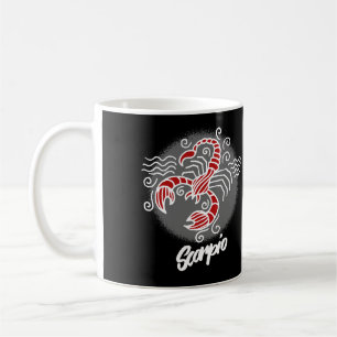Zodiac Scorpio Symbol Coffee Tasse