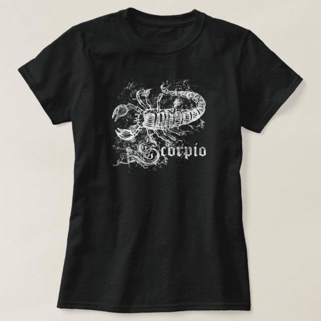 Zodiac Scorpio T-Shirt (Design vorne)