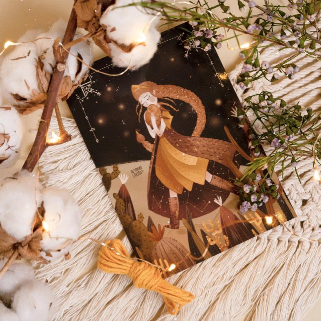 Zodiac Scorpio von Alexandra Dikaia Poster (Embrace your inner Scorpio and ask him not to complain about his misdeeds. )