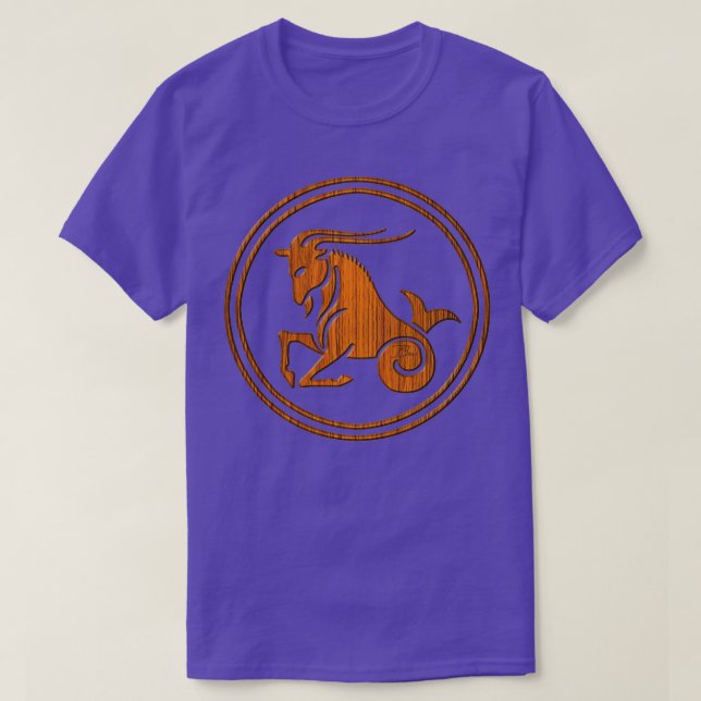 Zodiac Sea Goat Astrologie-Zeichen T-Shirt (Design vorne)