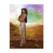 Zodiac-Serie: Capricorn Postkarte