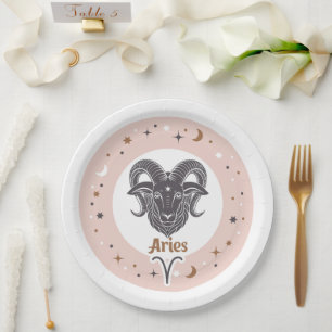 Zodiac Sign Aries Pappteller