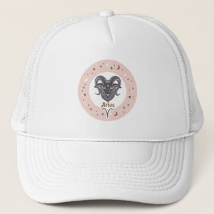 Zodiac Sign Aries Truckerkappe