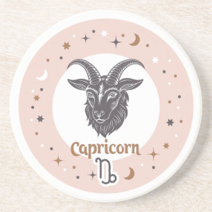 Zodiac Sign Capricorn Getränkeuntersetzer