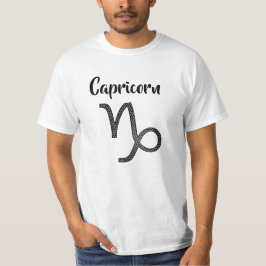 Zodiac Sign Capricorn Horoskop Symbol T-Shirt