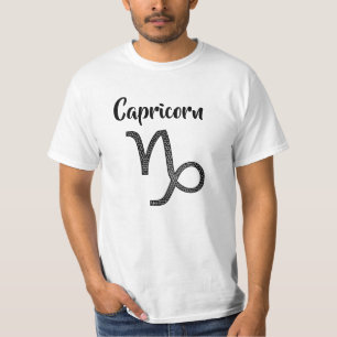 Zodiac Sign Capricorn Horoskop Symbol T-Shirt