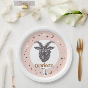 Zodiac Sign Capricorn Pappteller