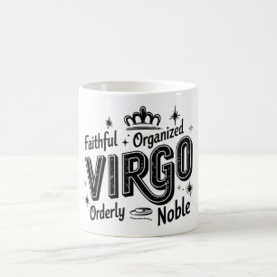 Zodiac Sign Graffiti/Virgo Kaffeetasse