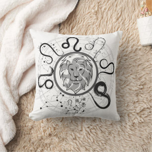 Zodiac Sign Leo.w Kissen