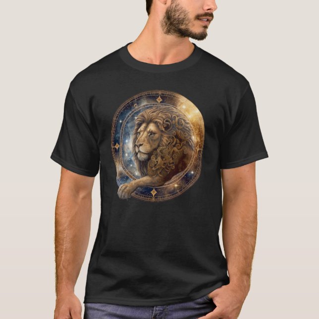 Zodiac Sign LeoLioness T-Shirt (Vorderseite)