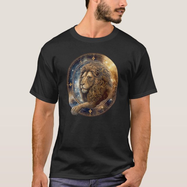 Zodiac Sign LeoLioness T-Shirt (Vorderseite)