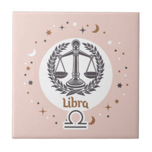 Zodiac Sign Libra Fliese