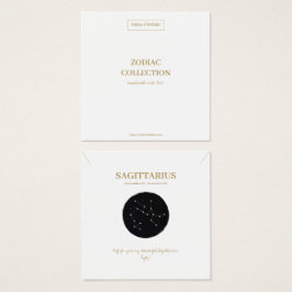 Zodiac Sign Sagittarius Juwelier Display Card
