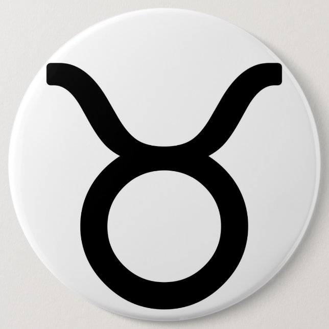Zodiac sign Taurus Button (Vorderseite)