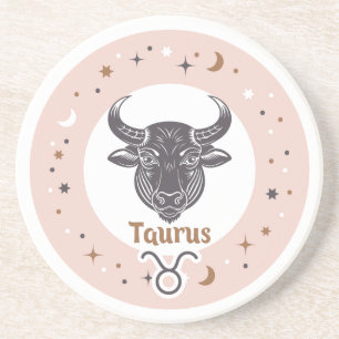 Zodiac Sign Taurus Getränkeuntersetzer