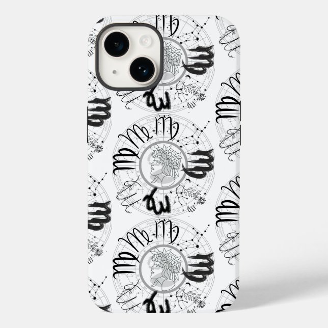 Zodiac Sign - Virgo.w Case-Mate iPhone Hülle (Rückseite)