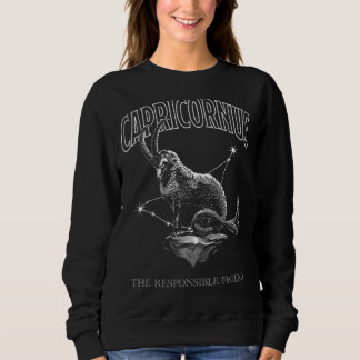 Zodiac Signature Constellation Capricorn Astrologi Sweatshirt