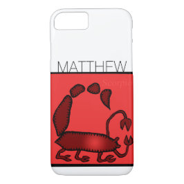 Zodiac Signs Scorpio personalisiert Geburtstag I i Case-Mate iPhone Hülle