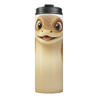 Zodiac Snake Gentle Cartoon Thermal Tumbler Thermosbecher