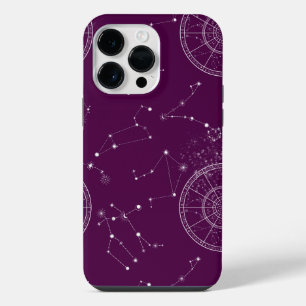 ZODIAC STARRY SKY PATTERN iPhone 14 PRO MAX HÜLLE