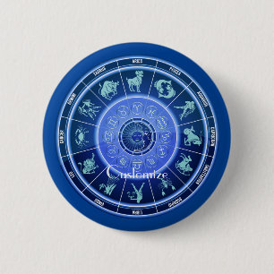 Zodiac Sun Sign Astrologie Kalender Thunder_Cove Button