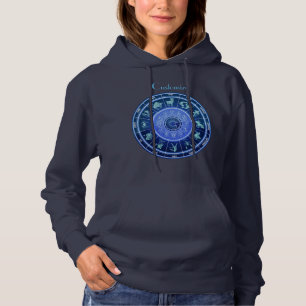 Zodiac Sun Sign Astrologie Kalender Thunder_Cove Hoodie