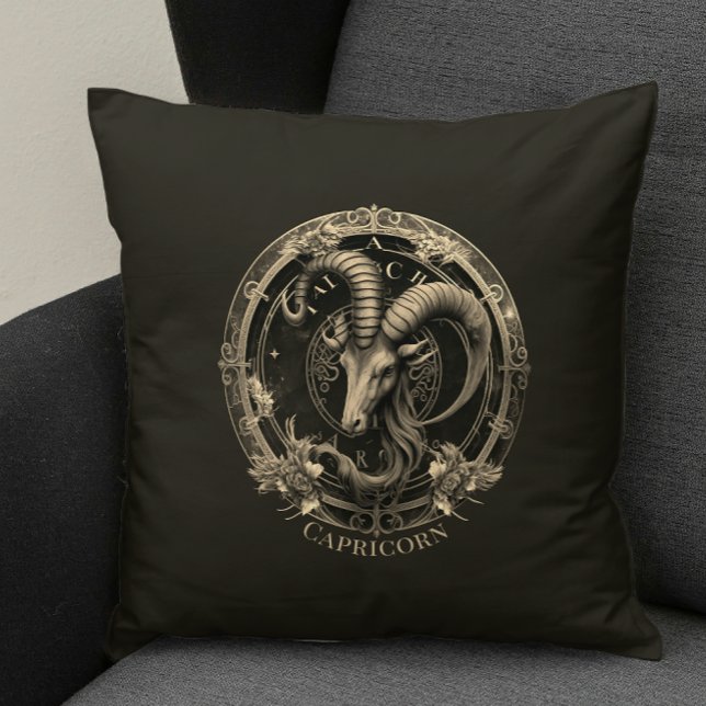 Zodiac Symbol Sea Goat Celestie Fantasy Capricorn Kissen (Von Creator hochgeladen)