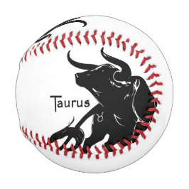 Zodiac Taurus Baseball