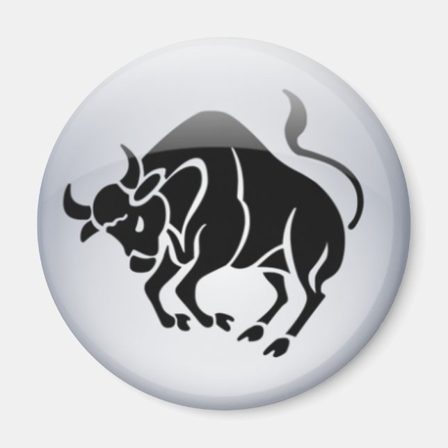 Zodiac Taurus Magnet (Vorne)