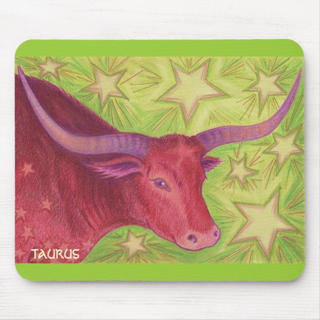 Zodiac Taurus mousepad (Vorne)