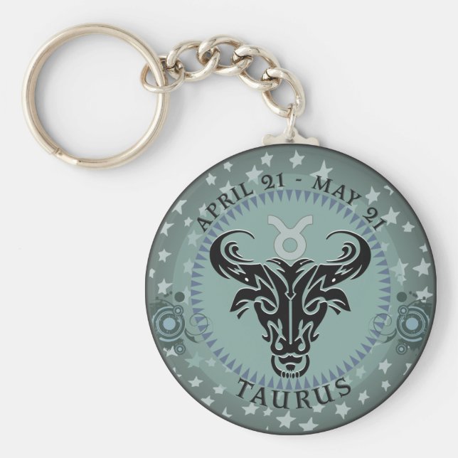 Zodiac Taurus Schlüsselanhänger (Vorne)