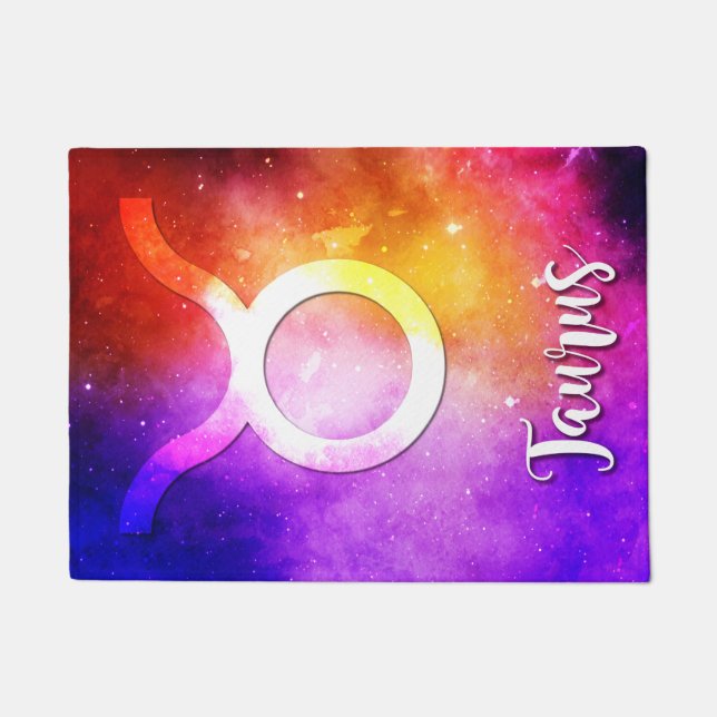 Zodiac : Taurus Space Candy Fußmatte (Vorderseite)