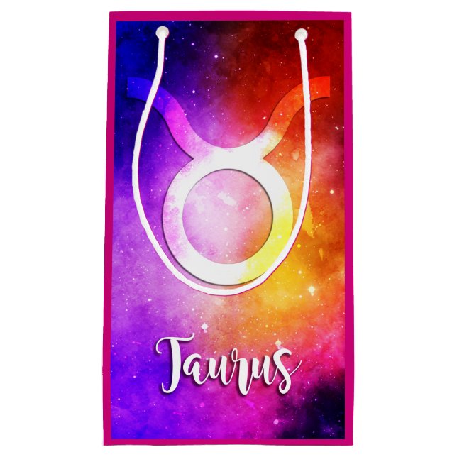 Zodiac : Taurus Space Candy Kleine Geschenktüte (Vorderseite)