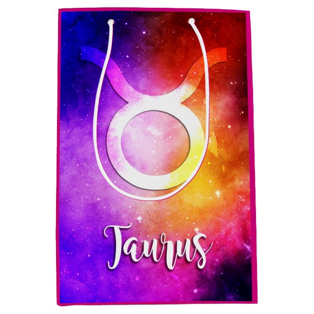 Zodiac : Taurus Space Candy Mittlere Geschenktüte (Vorderseite)
