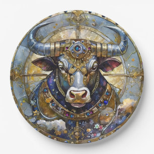 Zodiac - Taurus The Bull Pappteller