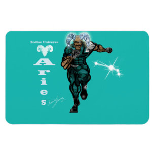 Zodiac Universe - Aries Magnet
