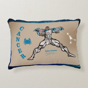 Zodiac Universe Cancer Accent Pillow Dekokissen
