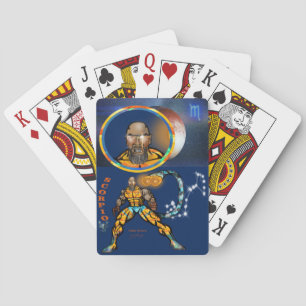 Zodiac Universe - Scorpio - Klassische Spielkarten
