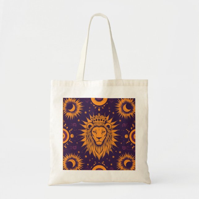 Zodiac Vibes Leo - Tote Bag Tragetasche (Vorne)