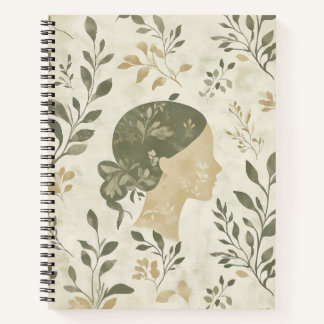 Zodiac Vibes Virgo - Spiral-Notebook Notizbuch