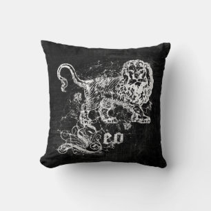Zodiac Vintage Löwe Kissen
