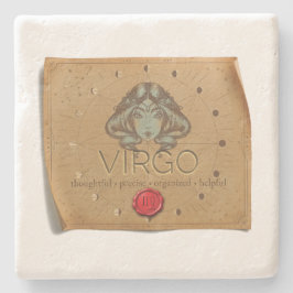 Zodiac - Virgo - Coaster Steinuntersetzer