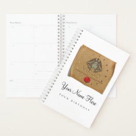 Zodiac - Virgo - Personalized Day Planner Planer