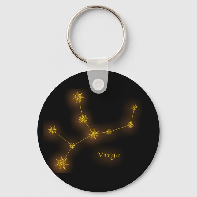 Zodiac - Virgo Schlüsselanhänger (Vorderseite)
