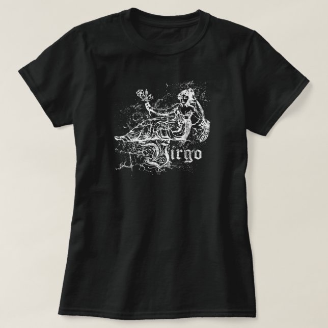 Zodiac Virgo T-Shirt (Design vorne)
