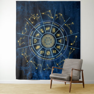 Zodiac Wandteppich