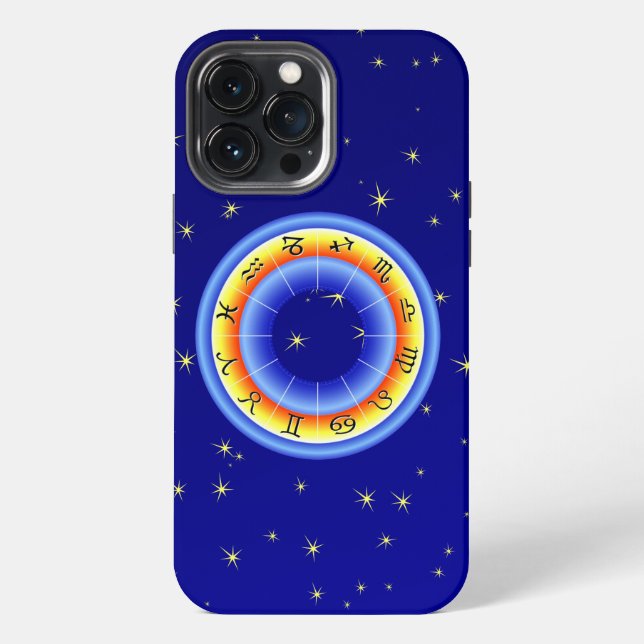 Zodiac Wheel iPhone Hülle (Rückseite)