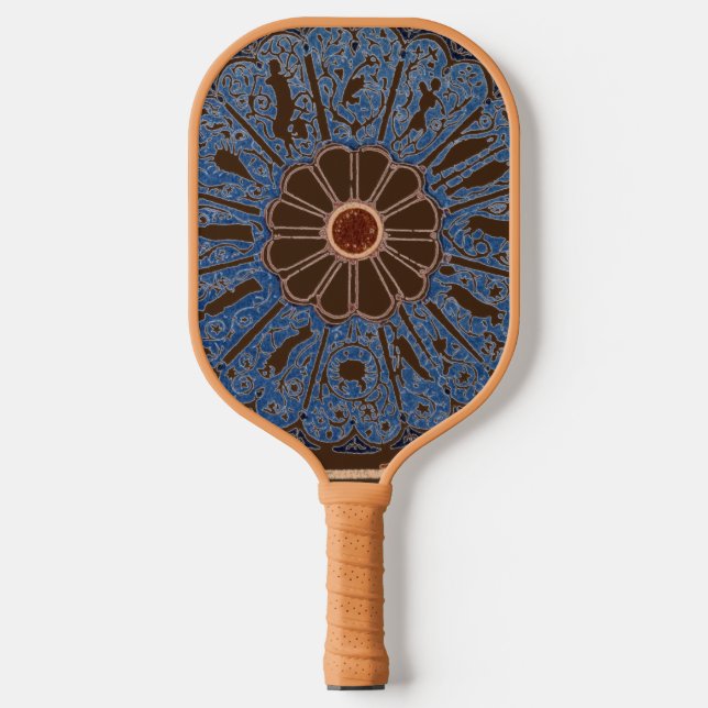 Zodiac Wheel Pickleball Paddle (Vorderseite)
