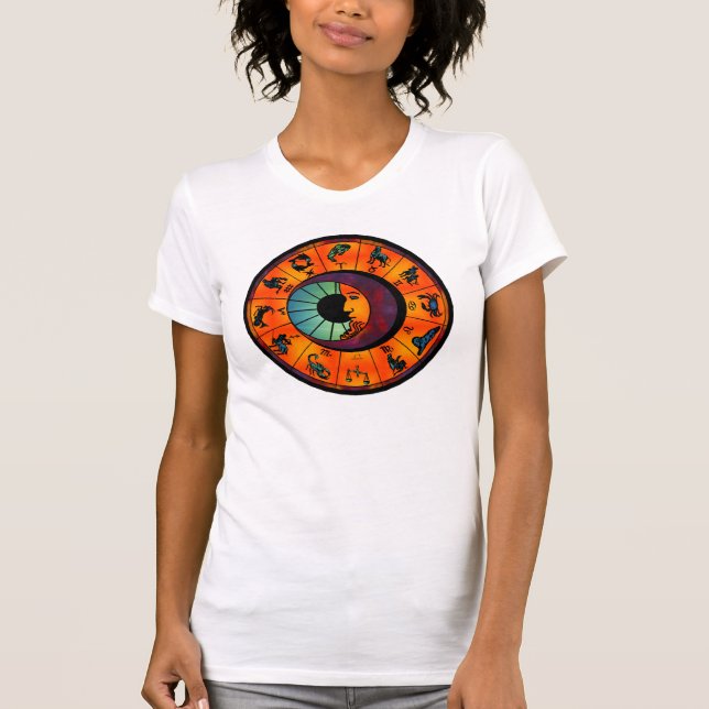 Zodiac Wheel Shirt (Vorderseite)