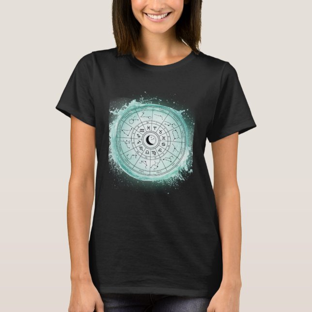 Zodiac wheel T-Shirt (Vorderseite)